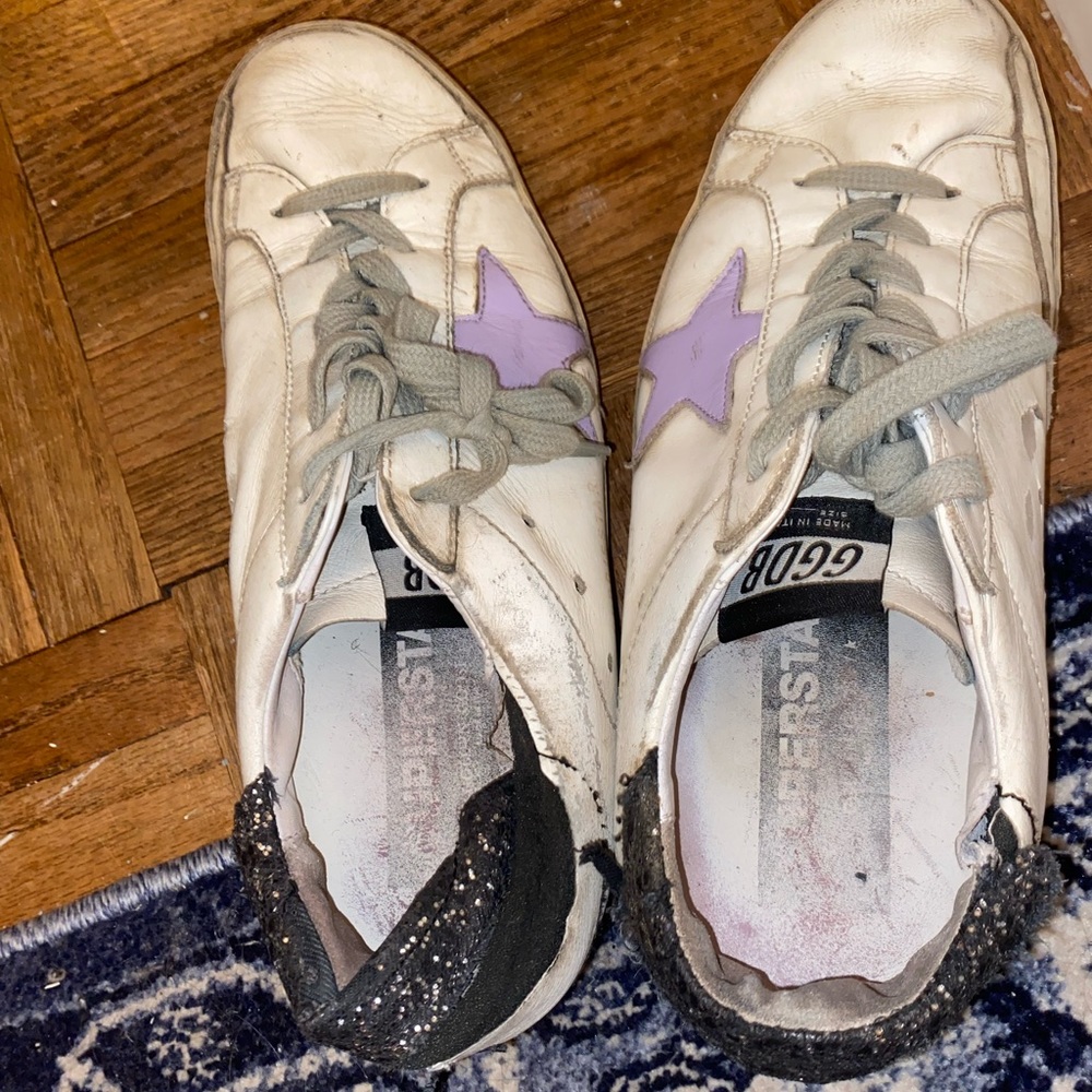 Glitter Golden Goose